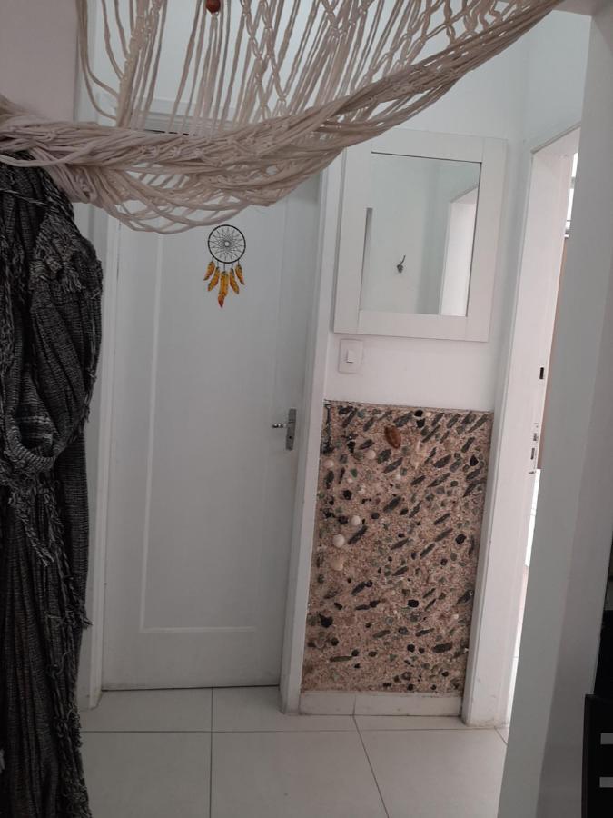 Apartamento Vento E Mar - 2 Quartos Com Sacada Na Quadra Da Praia Do Gonzaga ซันโตส ภายนอก รูปภาพ